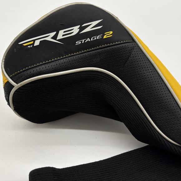 Taylormade RBZ Stage 2 Golf Club Headcover Nlack Yellow Roacketballz Tail Sock - Picture 4 of 8